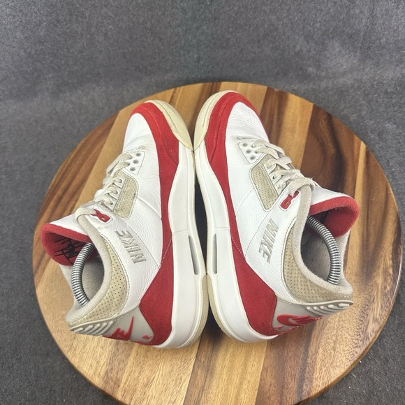 Jordan 3 Retro Tinker Air Max 1 2019 Size 8 CJ0939-100 - Picture 12 of 16